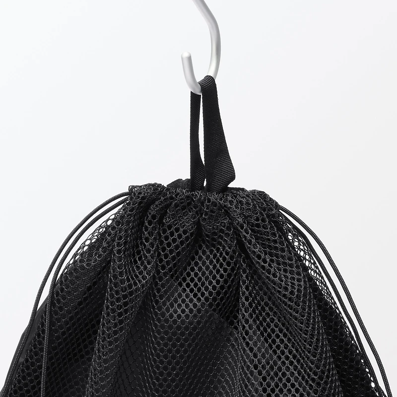 Polyester Mesh Drawstring Bag - Large
