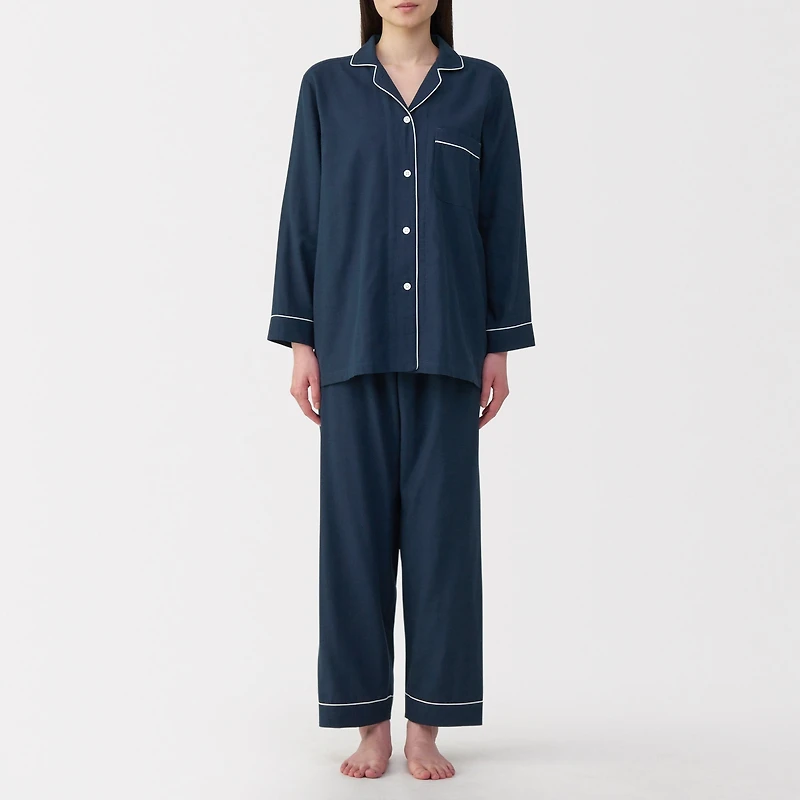 Side Seamless Double Gauze Pajamas