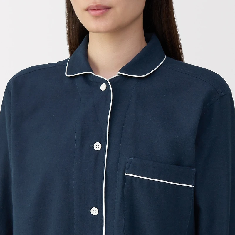 Side Seamless Double Gauze Pajamas
