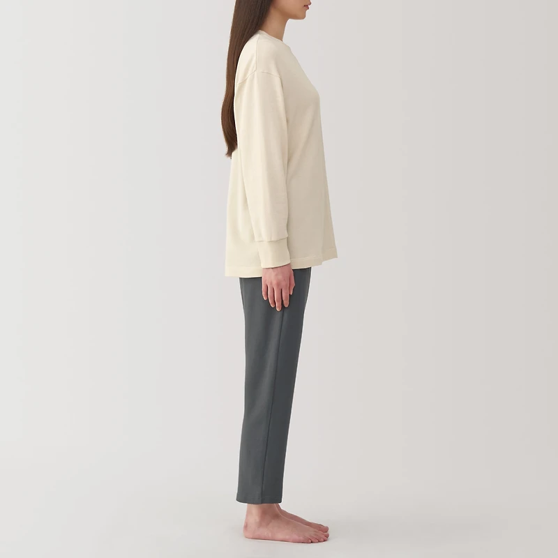 Women's Loose-Twist Sweatshirt Loungewear Set