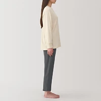 Women's Loose-Twist Sweatshirt Loungewear Set