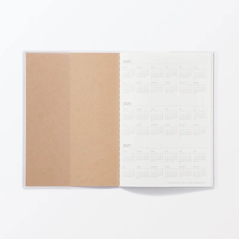 B6 Monthly Planner From Aug. 2025 - Mon. Start
