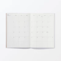 B6 Monthly Planner From Aug. 2025 - Mon. Start
