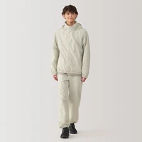 Men's Water Repellent Nylon Packable Windbreaker