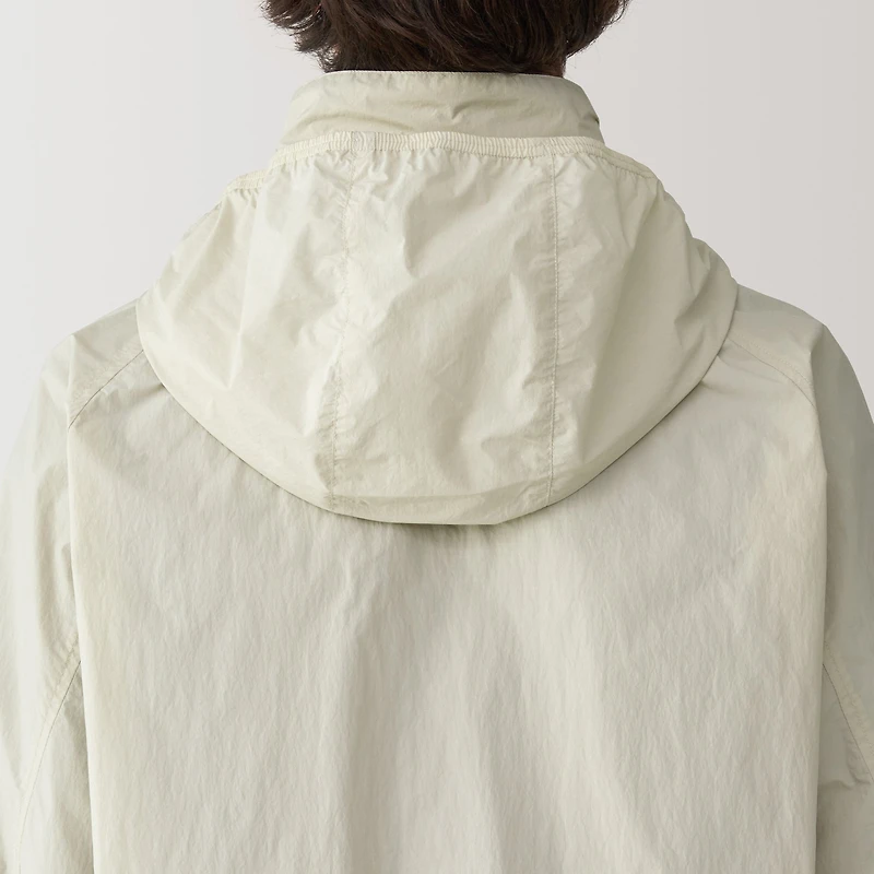 Men's Water Repellent Nylon Packable Windbreaker