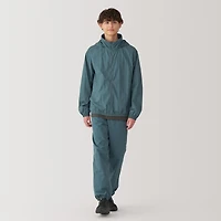 Men's Water Repellent Nylon Packable Windbreaker