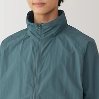 Men's Water Repellent Nylon Packable Windbreaker