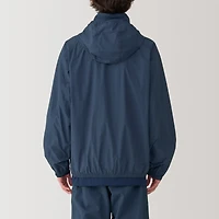 Men's Water Repellent Nylon Packable Windbreaker