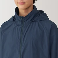 Men's Water Repellent Nylon Packable Windbreaker