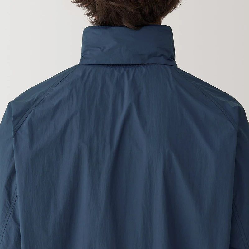 Men's Water Repellent Nylon Packable Windbreaker