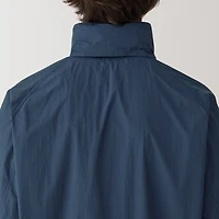 Men's Water Repellent Nylon Packable Windbreaker