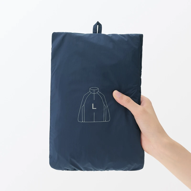 Men's Water Repellent Nylon Packable Windbreaker
