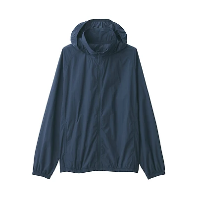 Men's Water Repellent Nylon Packable Windbreaker