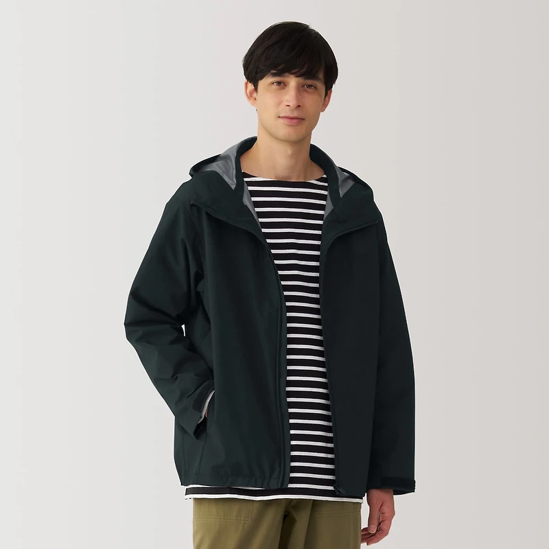 Men's Water Repellent Hooded Jacket