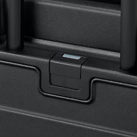 Adjustable Handle Front Open Hard Suitcase 32L | Carry-On