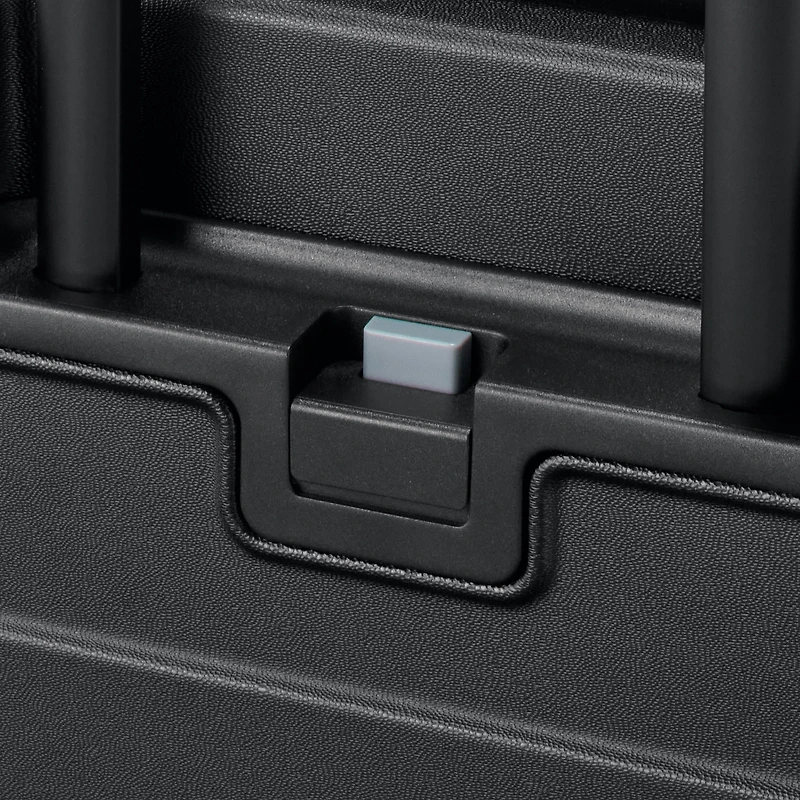 Adjustable Handle Front Open Hard Suitcase 32L | Carry-On