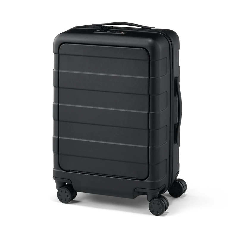 Adjustable Handle Front Open Hard Suitcase 32L | Carry-On