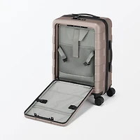 Adjustable Handle Front Open Hard Suitcase 32L | Carry-On