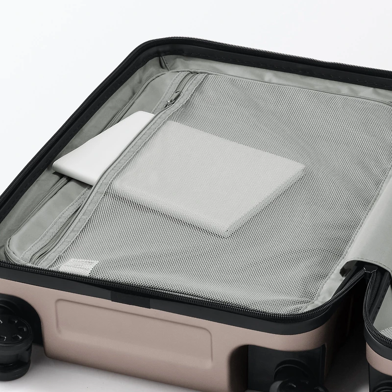 Adjustable Handle Front Open Hard Suitcase 32L | Carry-On