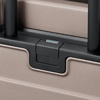 Adjustable Handle Front Open Hard Suitcase 32L | Carry-On