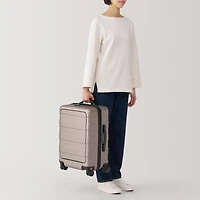 Adjustable Handle Front Open Hard Suitcase 32L | Carry-On