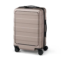 Adjustable Handle Front Open Hard Suitcase 32L | Carry-On