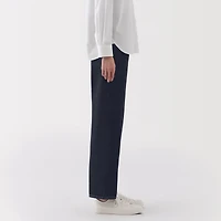 Kapok Blend Denim Straight Pants