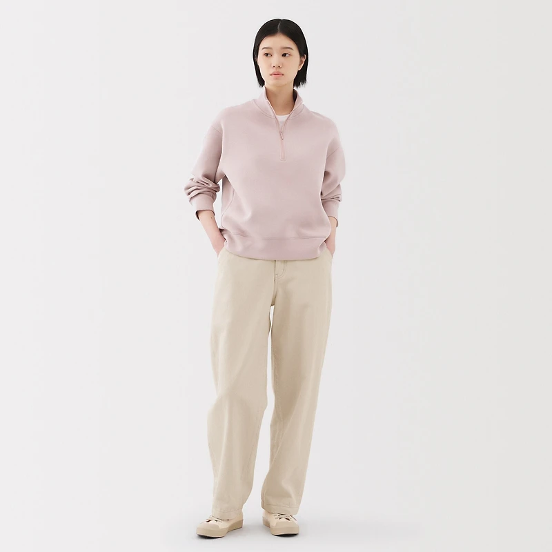 Women's Kapok Blend Wide Tapered Pants