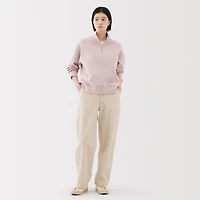Women's Kapok Blend Wide Tapered Pants