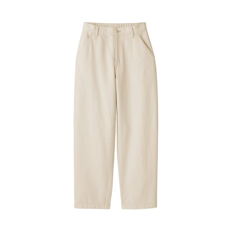 Women's Kapok Blend Wide Tapered Pants