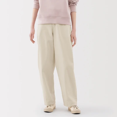 Women's Kapok Blend Wide Tapered Pants