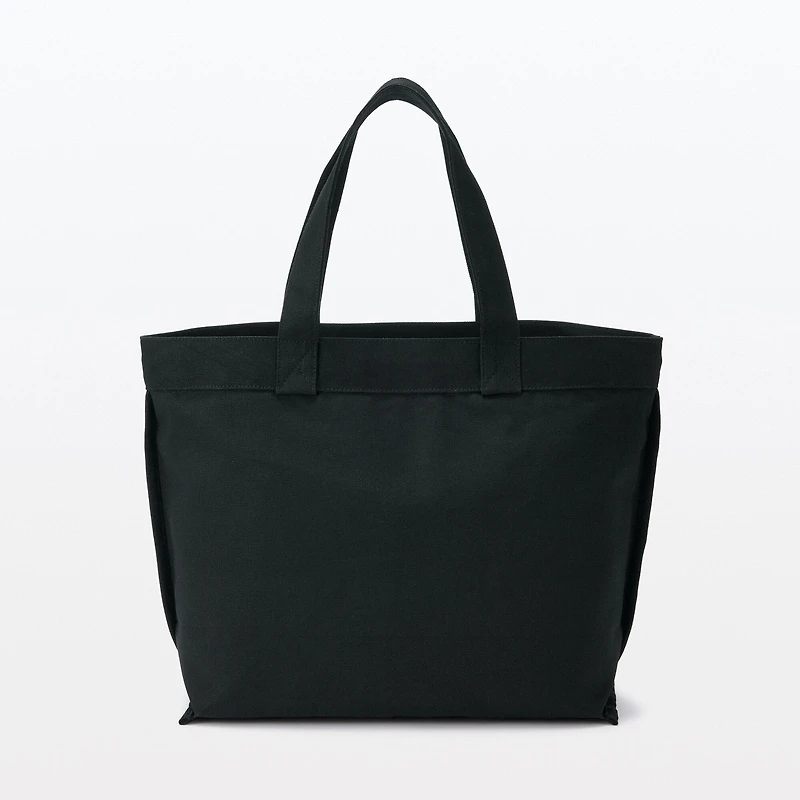 Canvas Wide Tote Bag
