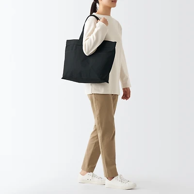 Canvas Wide Tote Bag