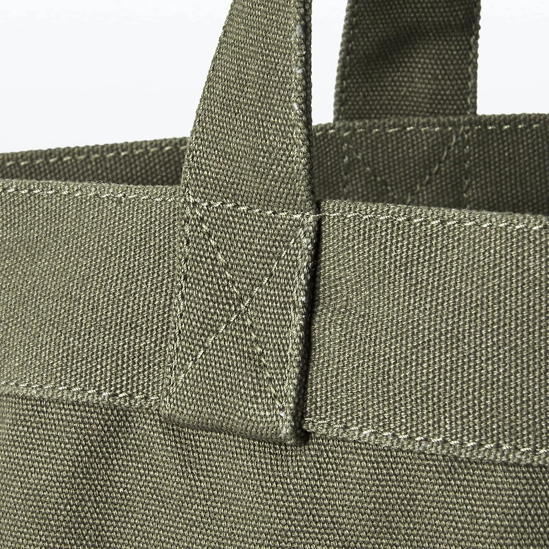 Canvas Wide Tote Bag