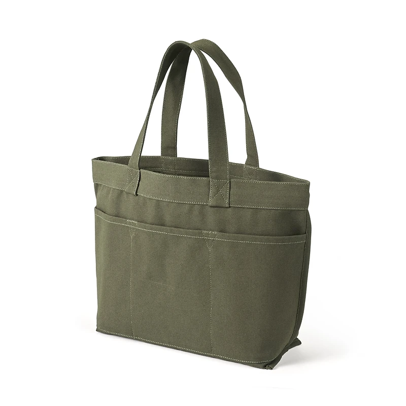 Canvas Wide Tote Bag