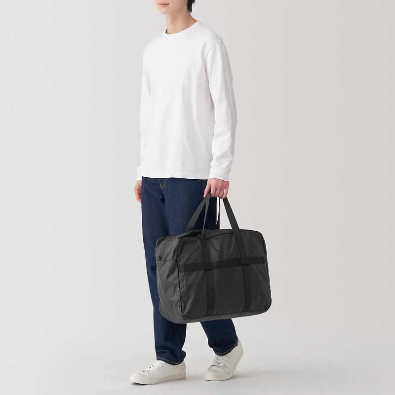Water Repellent Wide Boston Bag