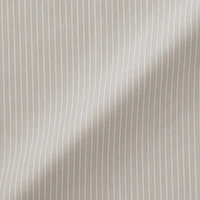 Women's Washed Broadcloth Regular Collar Long Sleeve Striped Shirt