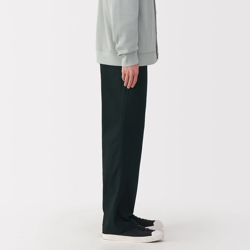 Men's Washed Chino Wide Pants