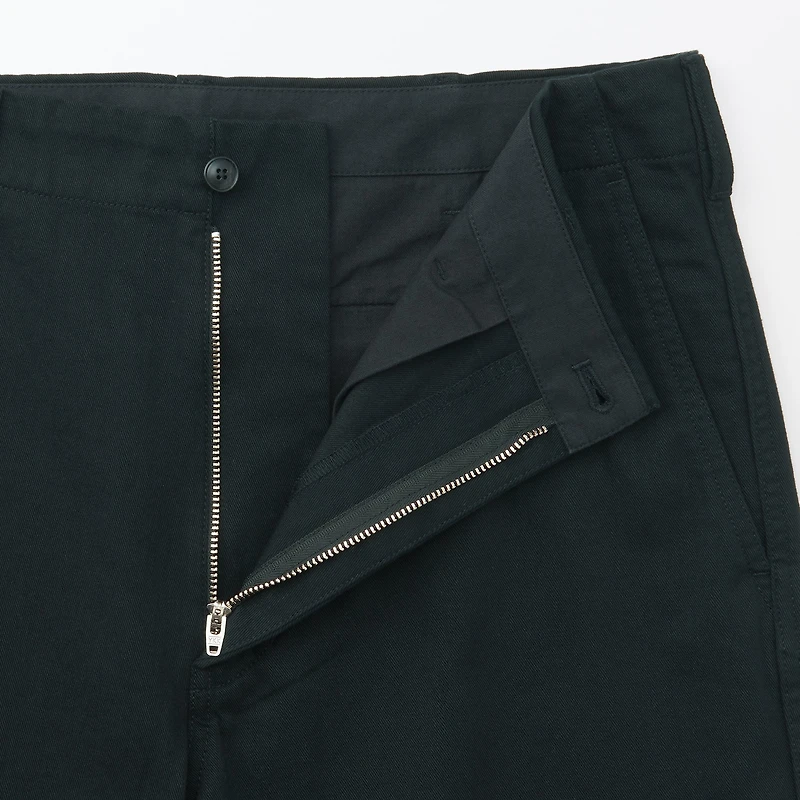 Men's Washed Chino Wide Pants