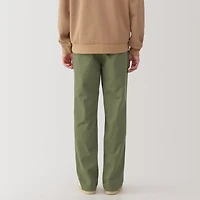 Men's Washed Chino Wide Pants