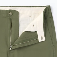 Men's Washed Chino Wide Pants
