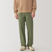 Men's Washed Chino Wide Pants