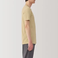 Men's Moisture-Wicking Cotton Crew Neck Short Sleeve T-Shirt