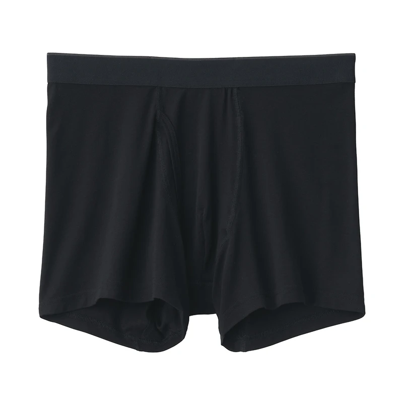 Men's Lyocell Blend Front Open Boxer Briefs