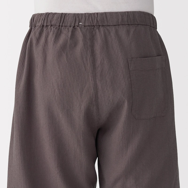 Men's Lyocell Blend Waffle Weave Jinbei Loungewear Set