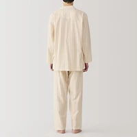 Men's Side Seamless Double Gauze Pajamas