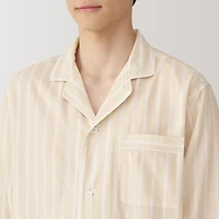 Men's Side Seamless Double Gauze Pajamas