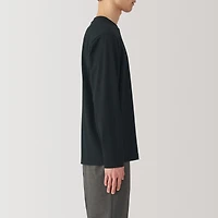 Men's Jersey Crew Neck Long Sleeve T-Shirt