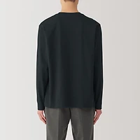 Men's Jersey Crew Neck Long Sleeve T-Shirt