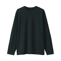 Men's Jersey Crew Neck Long Sleeve T-Shirt